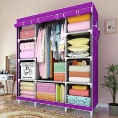 Decent Hut Micro Fiber Collapsible Wardrobe