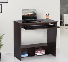 Deckup Bonton Dark Wenge Engineered Wood Study Table