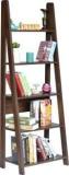 Deckup Reno Ladder Walnut Engineered Wood Open Book Shelf