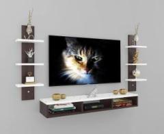 Deco India Wooden TV Unit Wall Mounted for Wall & Living Room Big_cabinet Engineered Wood TV Entertainment Unit