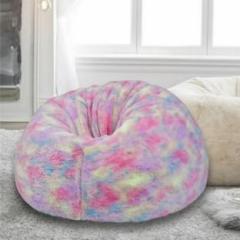 Deeku Art XXXL Furry bean bag with beans filling for kids and adults Teardrop Bean Bag With Bean Filling