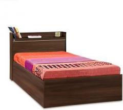 Delite Kom Cherry Engineered Wood Single Box Bed