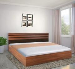 Delite Kom Cocoa Engineered Wood King Box Bed