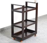 Devsignature Sheesham Wood Wooden Bar Trolley | Serving Trolley | Service Kart Bar Trolley With Wheels Solid Wood Bar Trolley