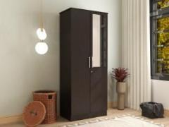 Df2h TYCHE 2 Door Mirror Wardrobe Engineered Wood 2 Door Wardrobe