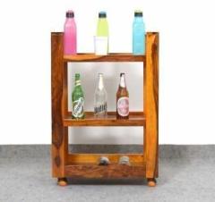 Dhd Solid Wood Bar Trolley