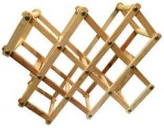 Dld Wooden Wine Rack