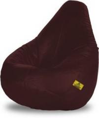 Dolphin Bean Bags XL Dolphin Original Xl Bean Bag Brown With Fillers/Beans Bean Bag With Bean Filling