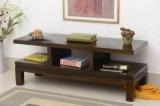 Douceur Furnitures Solid Sheesham Wood TV Cabinet For Bed Room/ Living Room/ Hotel | Solid Wood TV Entertainment Unit