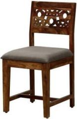 Drylc Furniture Solid Sheesham Wood One Dining Chair For Dining Room, Waiting Room, Restaurants Solid Wood Dining Chair