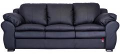 Durian Berry Classic English Three Seater Sofa in Matt Black Colour