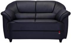 Durian Berry Engineered Double Seater Sofa in Matt Black Colour