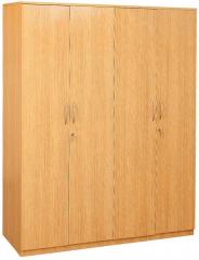 Durian Krish Four Door Wardrobe in Teak Finish