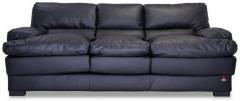 Durian Madison Three Seater Sofa in Eerie Black Colour