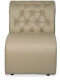 Durian One Seater Sofa With Tufted Back In Muslin Beige Colour