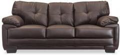 Durian Rivera Three Seater Sofa in Brown Colour