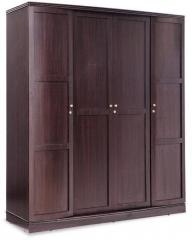 Durian Vienna Four Door Wardrobe in Brown Colour