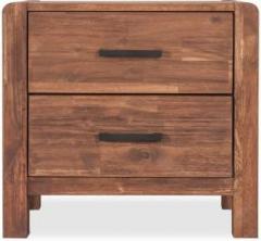 Durian WILLIAM/NT Solid Wood Bedside Table