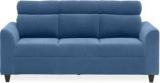 Duroflex Zivo Plus Fabric 3 Seater Sofa