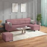 Duroflex Zivo Plus Interchangeable Lounger Set Fabric 3 Seater Sofa