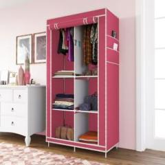 Eco Shopee 3+3 Shelves Portable 7800 3 PP Collapsible Wardrobe