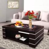 Eltop Coffee Centre Table With Glass For Living Room Glass Coffee Table