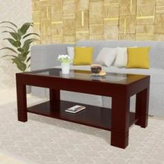 Eltop Coffee Table| Tea Table| Center Table for Living Room With Glass Top Glass Coffee Table