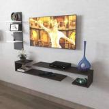 Estanteria White Stack Engineered Wood TV Entertainment Unit