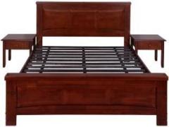 Evok Amber Solid Wood Queen Bed