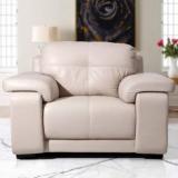 Evok Marina Leatherette 1 Seater Sofa