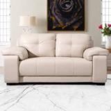 Evok Marina Leatherette 2 Seater Sofa