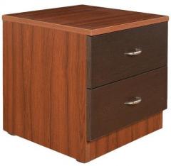 Exclusive Furniture 2D Bedside Table in Oak & Wenge Finish