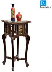 ExclusiveLane Corner Table with Dhokra and Warli Work