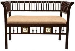 ExclusiveLane Teak Wood 2 Seater Sofa In Wanut Finish