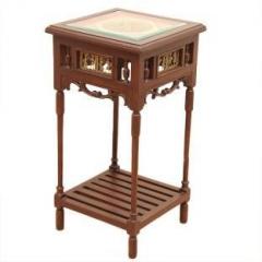 Exclusivelane Teak Wood Solid Wood End Table