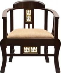 Exclusivelane Teak Wood Solid Wood Living Room Chair