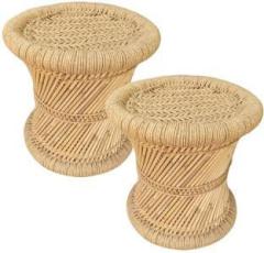 Extend Creation Bamboo Stool Mudda/Muddi For Home & Office 14X14 Outdoor & Cafeteria Stool