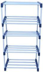 Ez Deal Ez Deal 5 Shelve Blue Metal Open Book Shelf