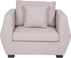 F9 Furnichair W23.MODENA.1S Grey Fabric 1 Seater Sofa