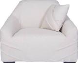 F9 Furnichair W23.PISTOIA.White.1S Fabric 1 Seater Sofa