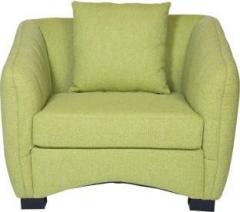 F9 Furnichair W23.TIVOLI.1S Green Fabric 1 Seater Sofa