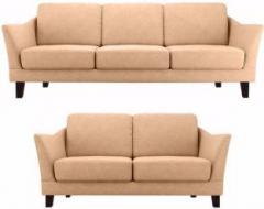 Fabhomedecor Austin Fabric 3 + 2 Camel Sofa Set