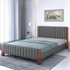 Flipkart Perfect Homes Athos Solid Wood Queen Bed