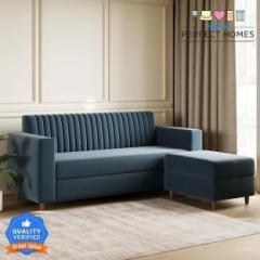 Flipkart Perfect Homes Barley Fabric 3 + 1 Sofa Set