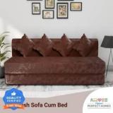 Flipkart Perfect Homes Cambridge 4 Seater Double Foam Fold Out Sofa Cum Bed