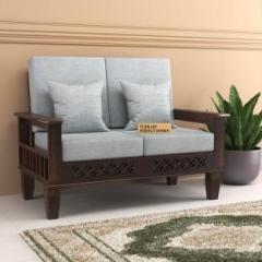 Flipkart Perfect Homes CNC Cutting Designed Sheesham Wood Two Seater Sofa With Side Pocket Storage || Fabric 2 Seater Sofa