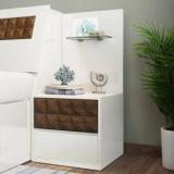 Flipkart Perfect Homes Engineered Wood Bedside Table