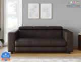 Flipkart Perfect Homes Heaven Fabric 3 Seater Sofa