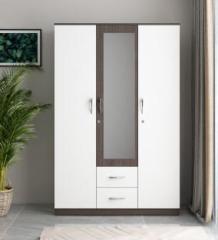 Flipkart Perfect Homes Siesta Engineered Wood 3 Door Wardrobe