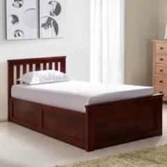 Flipkart Perfect Homes Solid Wood Single Box Bed